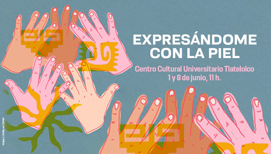 Tu cuerpo es tu lienzo. En el @ccutlatelolco, conoce cómo en diferentes épocas y territorios se utilizaban los tatuajes como una estrategia para expresar identidades. Como resultado del #Taller, podrás tatuarte diferentes diseños de forma temporal > bit.ly/3V2NGAr