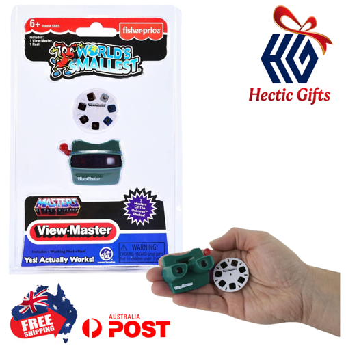 NEW - The Worlds Smallest Fisher Price Masters of The Universe View Master

ow.ly/j62o50QzY90

#New #HecticGifts #SuperImpulse #SI #FisherPrice #Classic #MastersOfTheUniverse #MOTU #ViewMaster #Minature #Toy #Collectible #FreeShipping #AustraliaWide #FastShipping