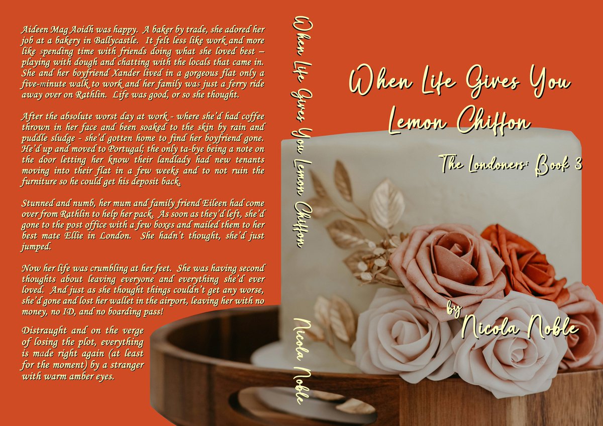 #CoverReveal

When Life Gives You Lemon Chiffon
The Londoners: Book 3

ebook is available for pre-order, paperback will be available on the 4th.

#londonlife #newbookrelease #newbookalert #lemonchiffon