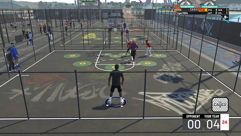 I need cages back in NBA 2K25… 🥹
