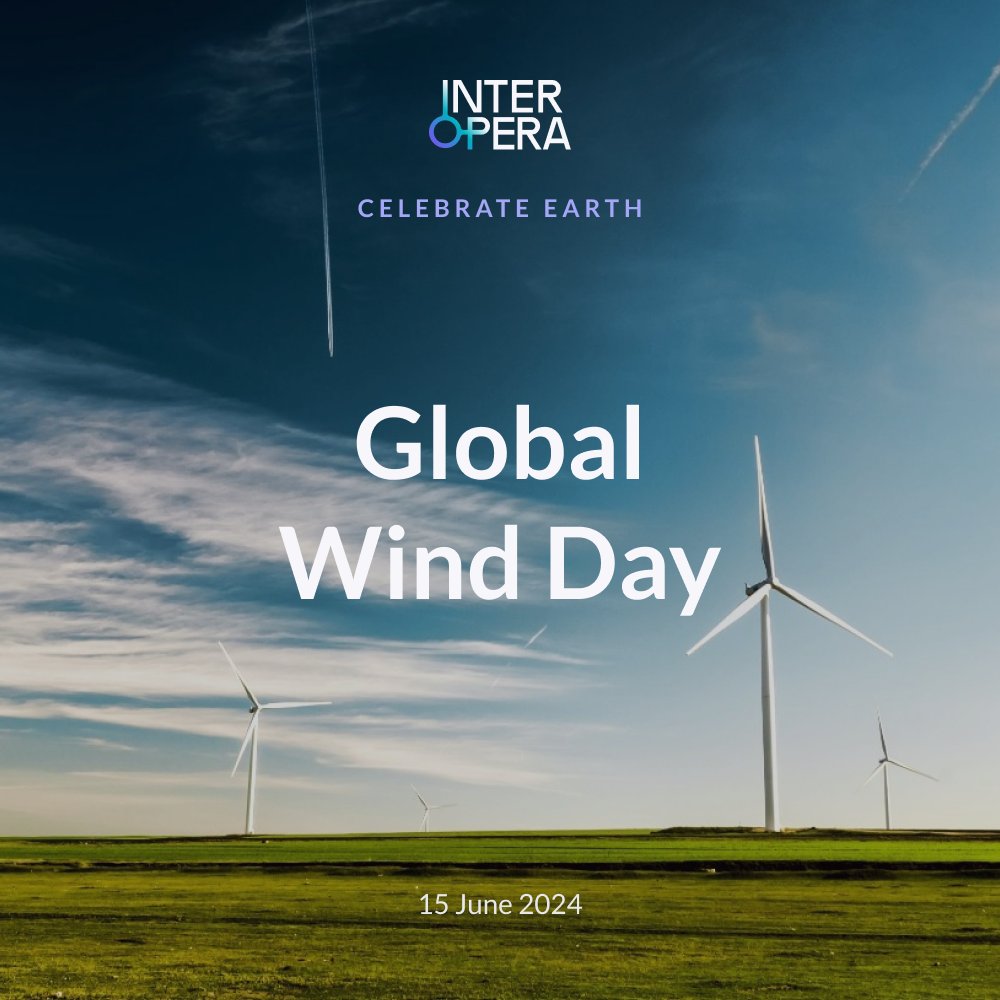 InterOpera (@interoperagroup) on Twitter photo 🌬️ Happy Global Wind Day! 🌬️
Today, we celebrate the power of wind energy and its role in creating a sustainable future. Join us in recognizing the importance of wind power and its impact on our planet.
#InterOpera #CelebrateEarth #GlobalWindDay #WindEnergy #RenewableEnergy 🌬️ Happy Global Wind Day! 🌬️
Today, we celebrate the power of wind energy and its role in creating a sustainable future. Join us in recognizing the importance of wind power and its impact on our planet.
#InterOpera #CelebrateEarth #GlobalWindDay #WindEnergy #RenewableEnergy