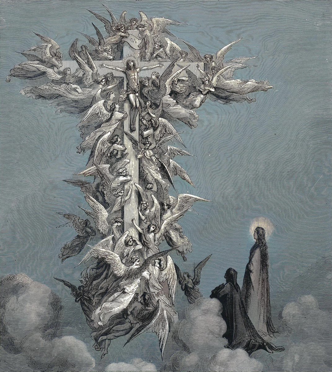 xe0_xeo's tweet photo. Gustave Doré // Jean "Mœbius" Giraud https://t.co/xJ2A7dB2xE