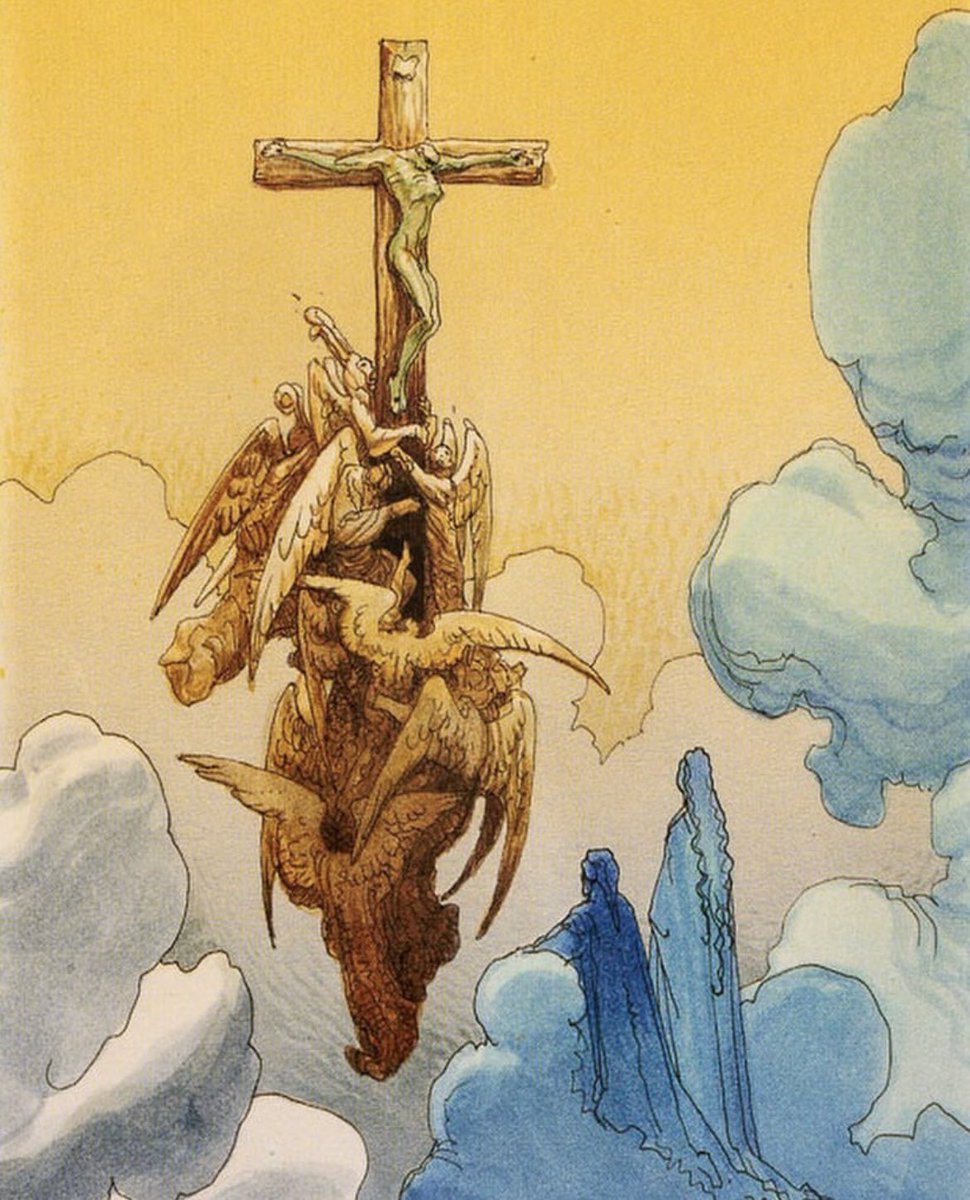 xe0_xeo's tweet photo. Gustave Doré // Jean "Mœbius" Giraud https://t.co/xJ2A7dB2xE