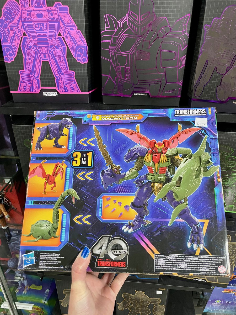 We just got in that 🔥 new TRANSFORMERS BEAST WARS MAGMATRON!!! Available in-store or u can order for THIRD EYE PICK-UP🛒 or THIRD EYE SHIPS📬 👉buythirdeyeordie.com/magmatron