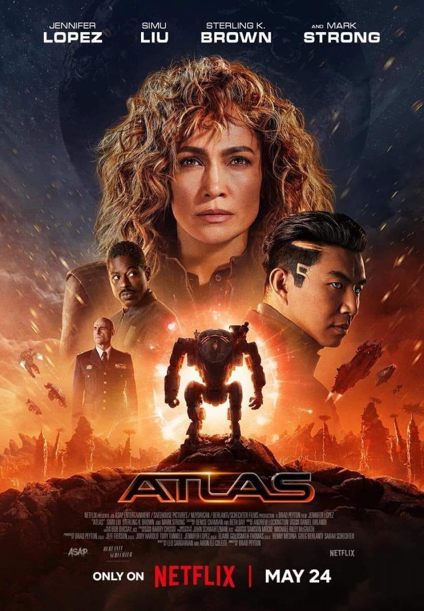 Atlas, esa película que no verías si su protagonista no fuera Jennifer López #FelizViernes