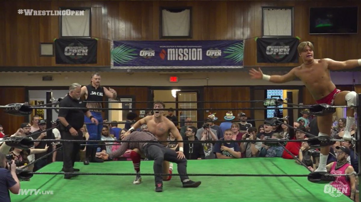 Eliminator Cup Qualifier Match

Swipe Right vs. 50 Cal & CPA

Is it even possible to not like Swipe Right? This team is simply the perfect overall package!

Great qualifying match tonight! And absolutely brilliant that Swipe Right is taking part in the tournament!

#WrestlingOpen