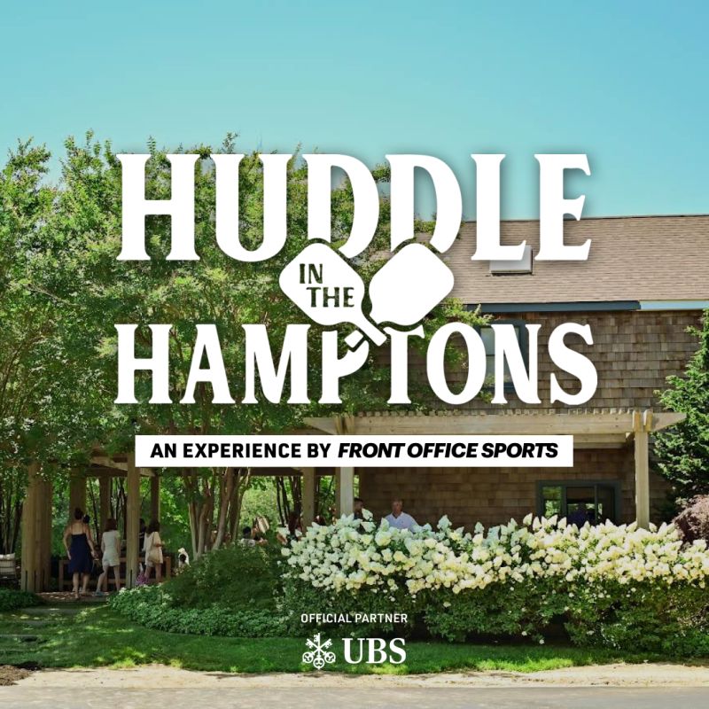 ☀️ @FOS is headed to the Hamptons On August 2nd, Huddle in the Hamptons will bring together business leaders in sports, entertainment, technology, and media for an afternoon of panels, networking, and racket sports. To become a partner or learn more about the event, visit our