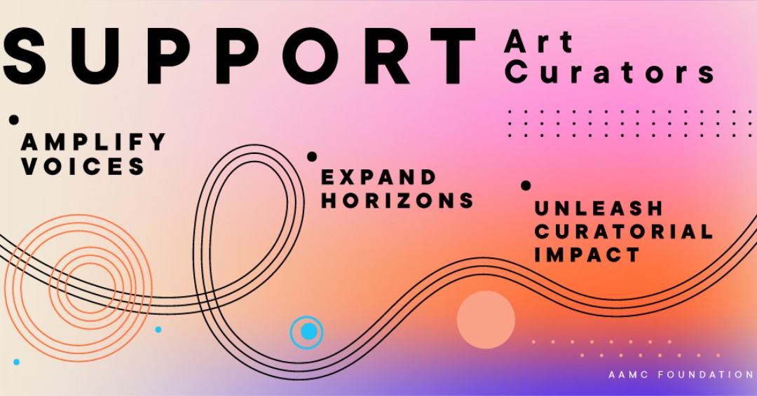Art_Curators's tweet image. Your support of the AAMC Foundation transcends individual museums; it catalyzes curators worldwide, empowering them in their exhibitions, pursuing innovative research, and amplifying underrepresented artistic voices and cultures. Donate today. bit.ly/3lijf5y