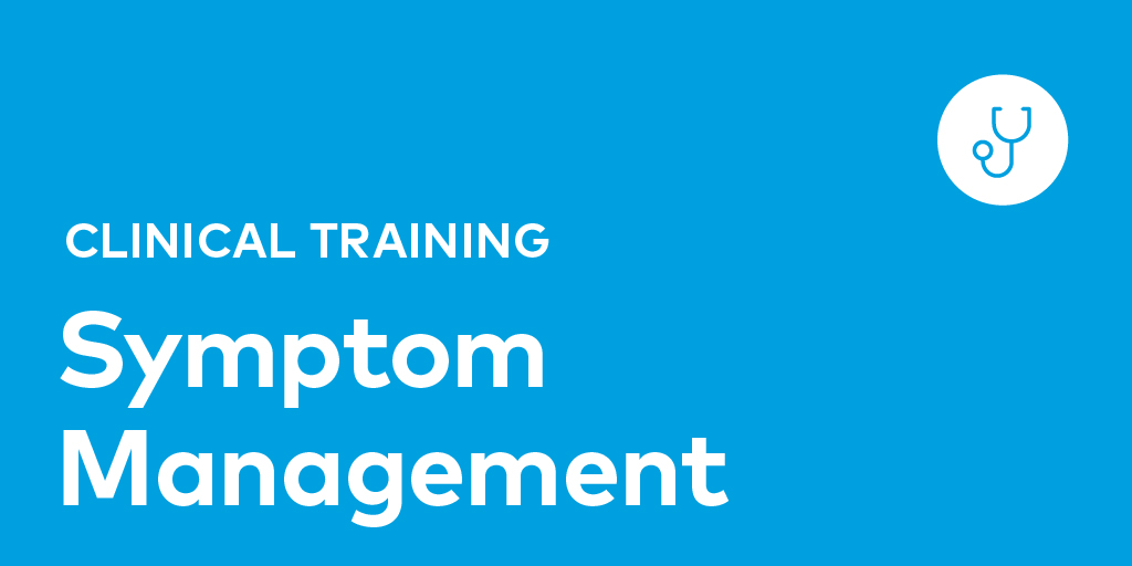Symptom Management Curriculum- Covers techniques for assessing and managing common sources of distress, including nausea and vomiting, dyspnea, constipation, depression, and anxiety. 
Get started >> bit.ly/2ZNBpm0 
#hpm #hapc #healthcare