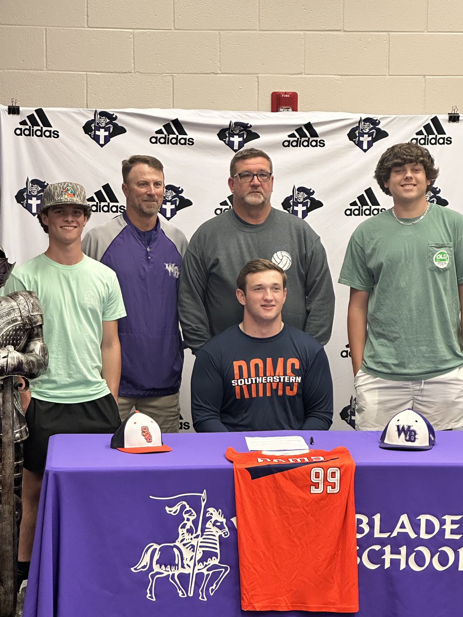 I want to thank God, my family, my coaches, and my teammates for all of the support and help throughout the years. I thank all of my family for long nights, practices, and helpful talks throughout the years. I also want to take the coaches at southeastern for this opportunity.