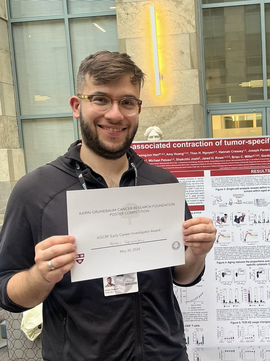 Peter Georgiev (@_petergeorgiev_) on Twitter photo Had alot of fun talking science at the KGCRF poster competition <a href="/harvardmed/">Harvard Medical School</a> <a href="/HarvardImmunol/">Harvard Immunology</a> <a href="/LandryCancerBio/">Landry Cancer Biology Consortium</a> Had alot of fun talking science at the KGCRF poster competition <a href="/harvardmed/">Harvard Medical School</a> <a href="/HarvardImmunol/">Harvard Immunology</a> <a href="/LandryCancerBio/">Landry Cancer Biology Consortium</a>