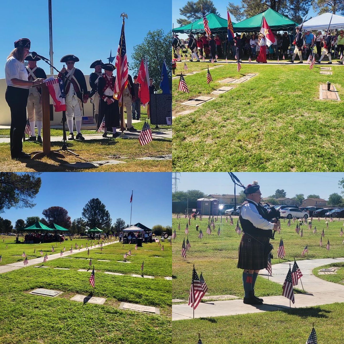 A few action shots from our Memorial Day concert at South Lawn Cemetery. 

#tucsonconcertband #music #lovemusic #localmusic #localtucson #tucsonlocal #tucsonmusic #tucson #ThisIsTucson #ThingsToDoInTucson #concert #performance #MemorialDay #BandsofACB