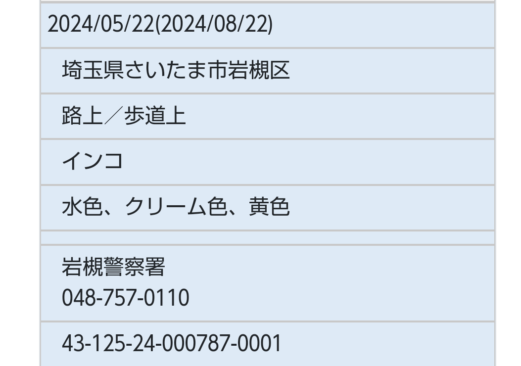 riocoaya's tweet photo. @sora5884pet 少し距離ありますが、気になったのでお知らせ致します。
確認済みでしたらすみません。 https://t.co/zCK8o1WflQ