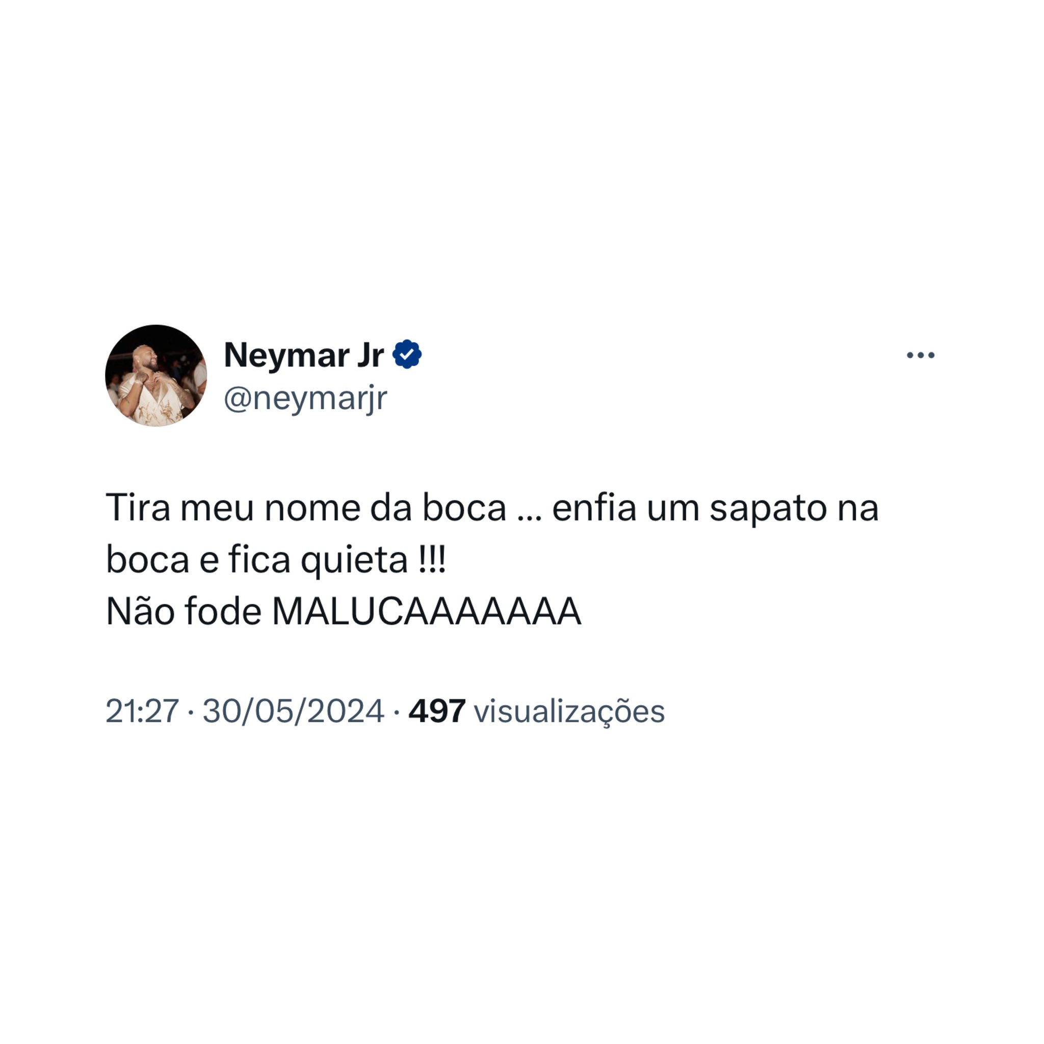 Neymar detona Piovani - Foto: Reprodução/X