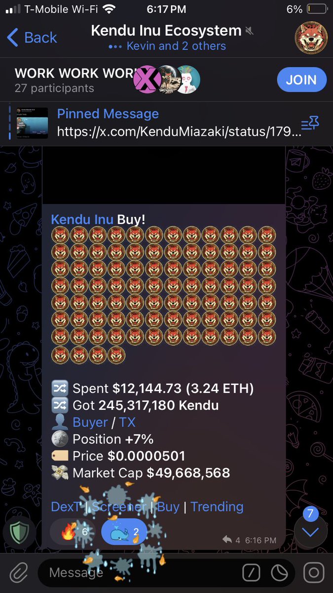 @KENDUthemoon @BSCGemsAlert $Kendu is growing by the second 🚀 The 5555 is a synchronicity 🪖🍸