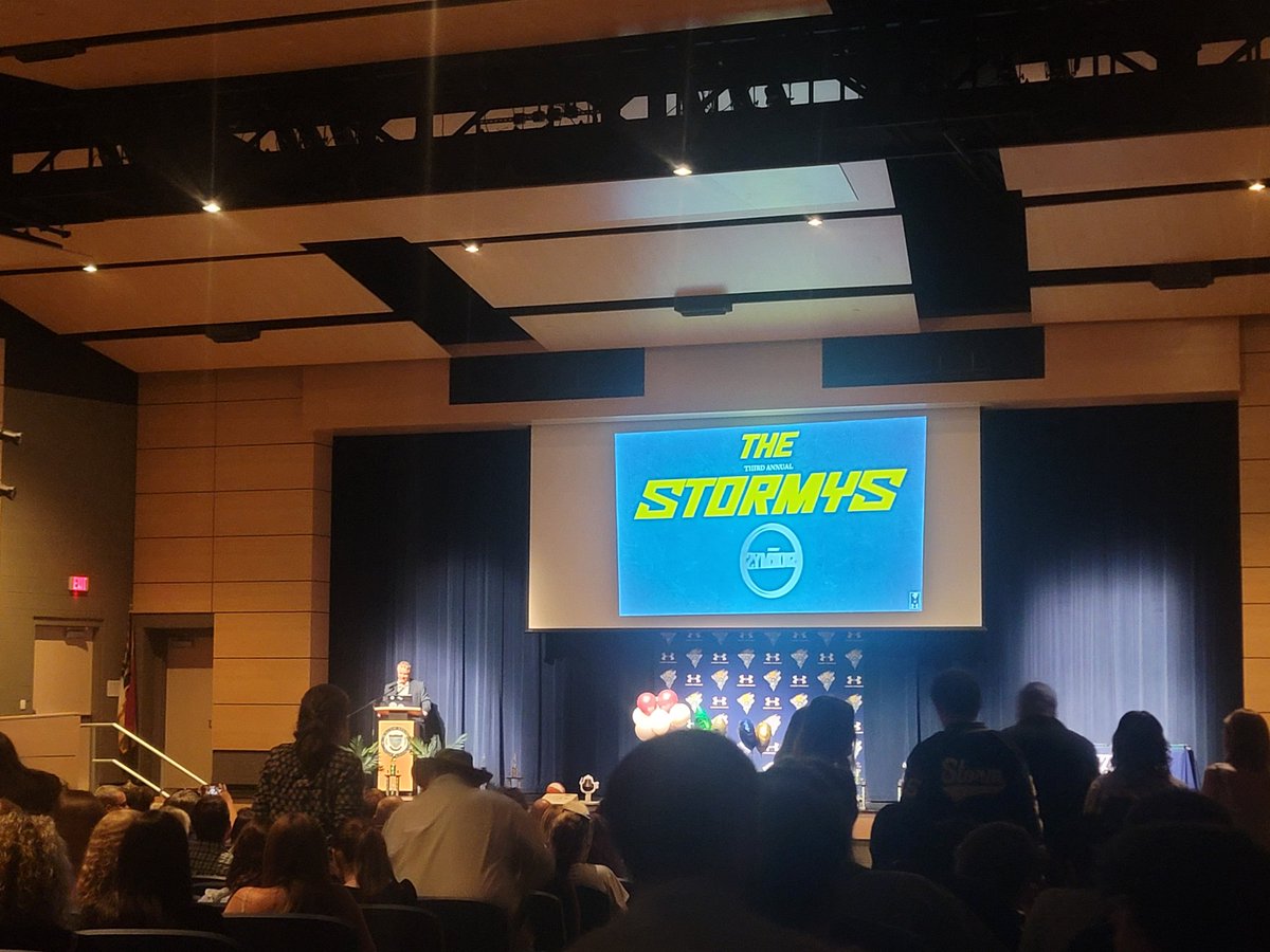 The 3rd Annual Stormy Awards 🏆 

Congratulations to all the winners and all of our student athletes with their success in the classroom &amp; on the field #EducationBasedAthletics