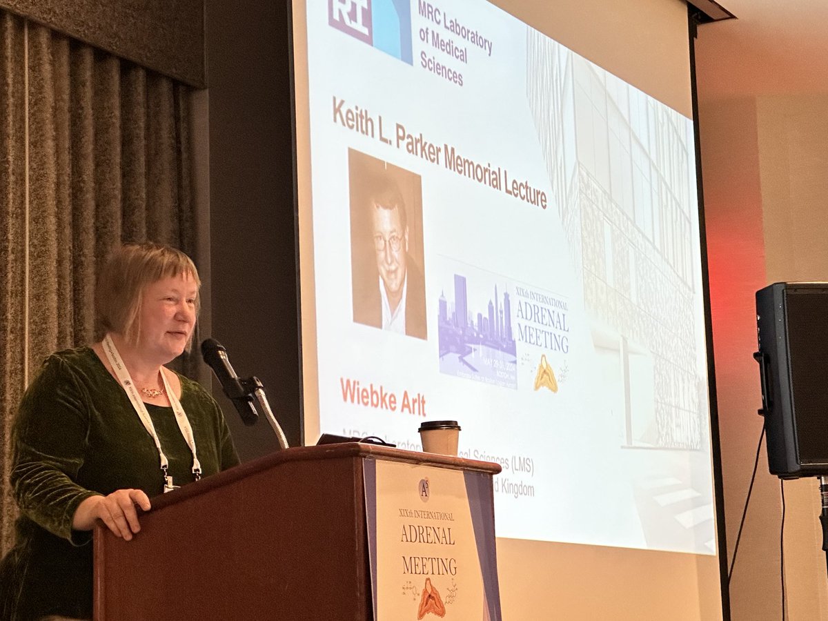Katja Kiseljak-Vassiliades (@katja_k_vassi) on Twitter photo @WiebkeArlt is named Keith L. Parker Memorial Lecture Award recipient - and first woman to win this award 🎉👏 #IAM2024 #ENDO2024 <a href="/TheEndoSociety/">Endocrine Society</a> <a href="/A5_Adrenal/">A5_AdrenalAlliance</a> <a href="/ENSAT_news/">European Network for the Study of Adrenal Tumours</a> <a href="/Women_in_Endo/">Women in Endo</a> @WiebkeArlt is named Keith L. Parker Memorial Lecture Award recipient - and first woman to win this award 🎉👏 #IAM2024 #ENDO2024 <a href="/TheEndoSociety/">Endocrine Society</a> <a href="/A5_Adrenal/">A5_AdrenalAlliance</a> <a href="/ENSAT_news/">European Network for the Study of Adrenal Tumours</a> <a href="/Women_in_Endo/">Women in Endo</a>