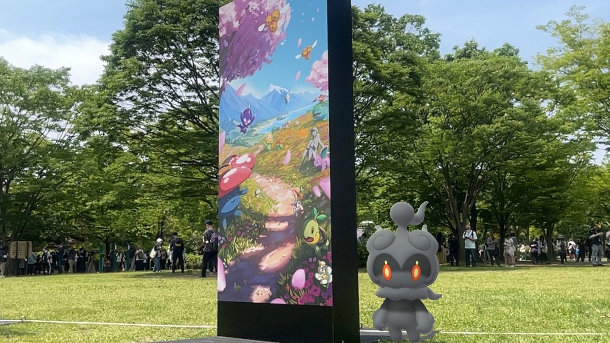 トレーナーの皆さんが、素晴らしい発見とともに「Pokémon GO Fest 2024：仙台」の新たな一日をスタートさせています！ #ポケモンGO #GOフェス仙台