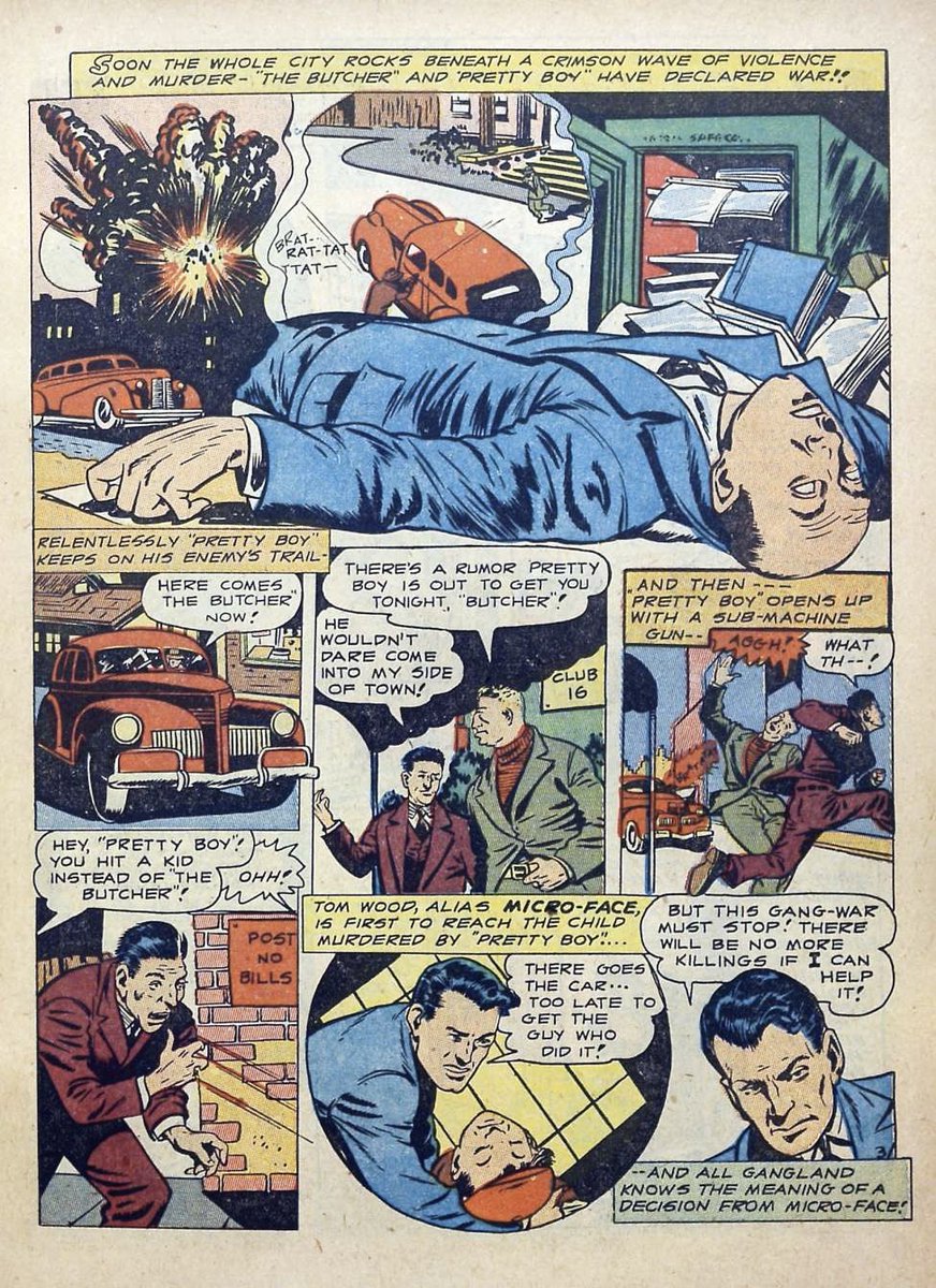 John Belfi 1946 Clue Comics no 10 #CrimeComicsMonth
