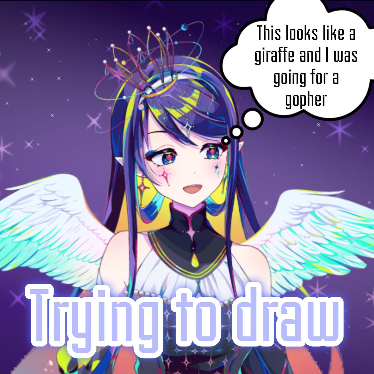 I DON'T KNOW HOW TO DRAW! HERE WE GO!  I'm live on AniLive!