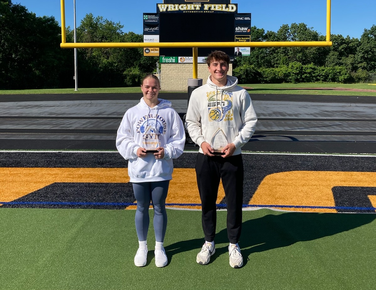 Congratulations to <a href="/LeynaRumpler/">Leyna Rumpler</a> and <a href="/LoganKushner1/">Logan Kushner</a> for being named the Female and Male Athletes of the Year at North Allegheny for the 2023-2024 school year!

🔗- athletics.northallegheny.org/news/leyna-rum…

<a href="/nafootball_tfl/">NA Football T4L</a> <a href="/ChrisCafardi/">Chris Cafardi</a> <a href="/CHarlan_Trib/">Chris Harlan</a> <a href="/TheDonRebel/">Don Rebel</a> <a href="/mwhiteburgh/">Mike White</a> <a href="/JaredTBarton/">Jared Barton</a>