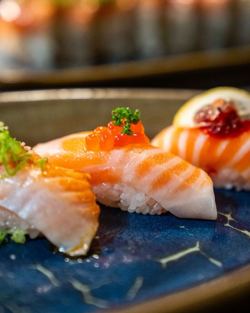 lionfishsd's tweet photo. Nigiri Flights specifically designed to take your taste buds on a journey🫡Grab your friends and head in for a night out! Make your reservation using the link in our bio https://t.co/LtpglXOkCL