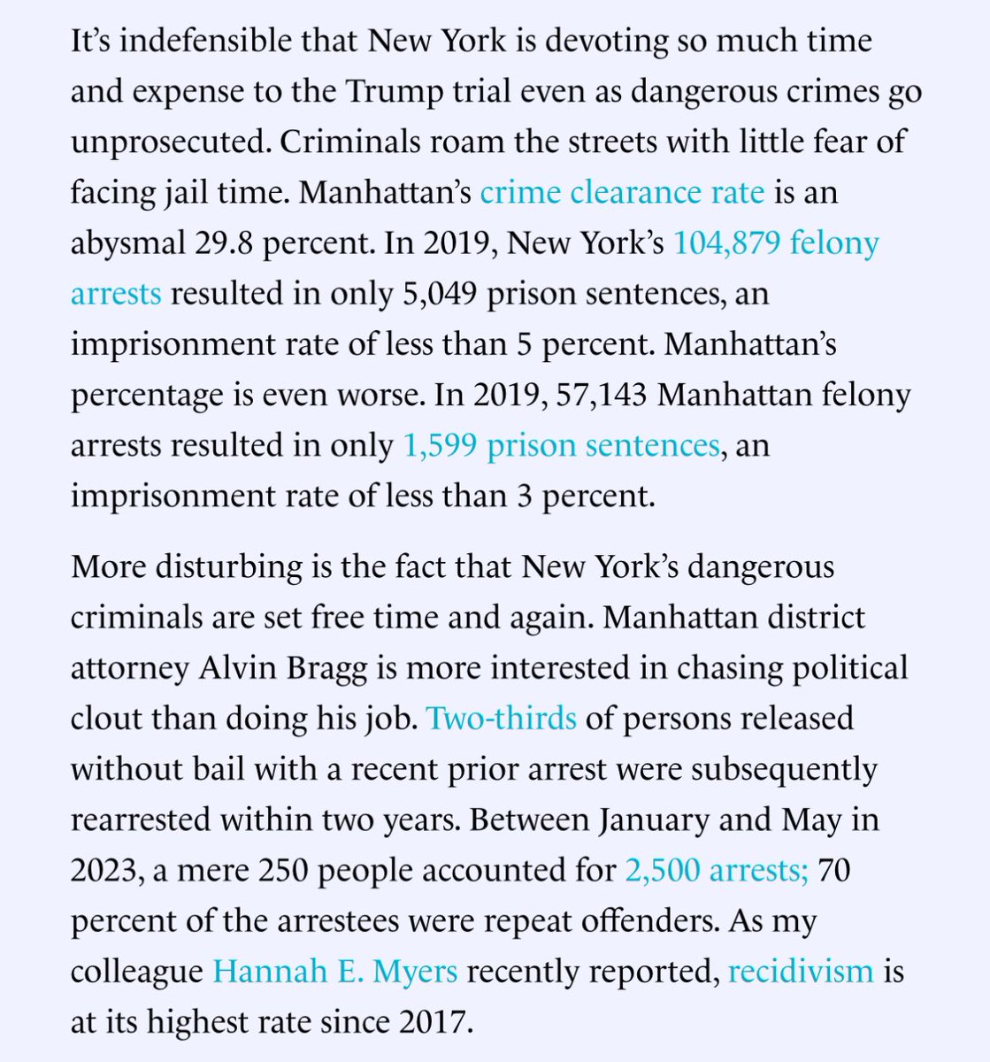 While victims of crime in New York City suffer, Alvin Bragg and criminals rejoice.

That’s the vision <a href="/JeffJacksonNC/">Jeff Jackson</a> has for North Carolina.