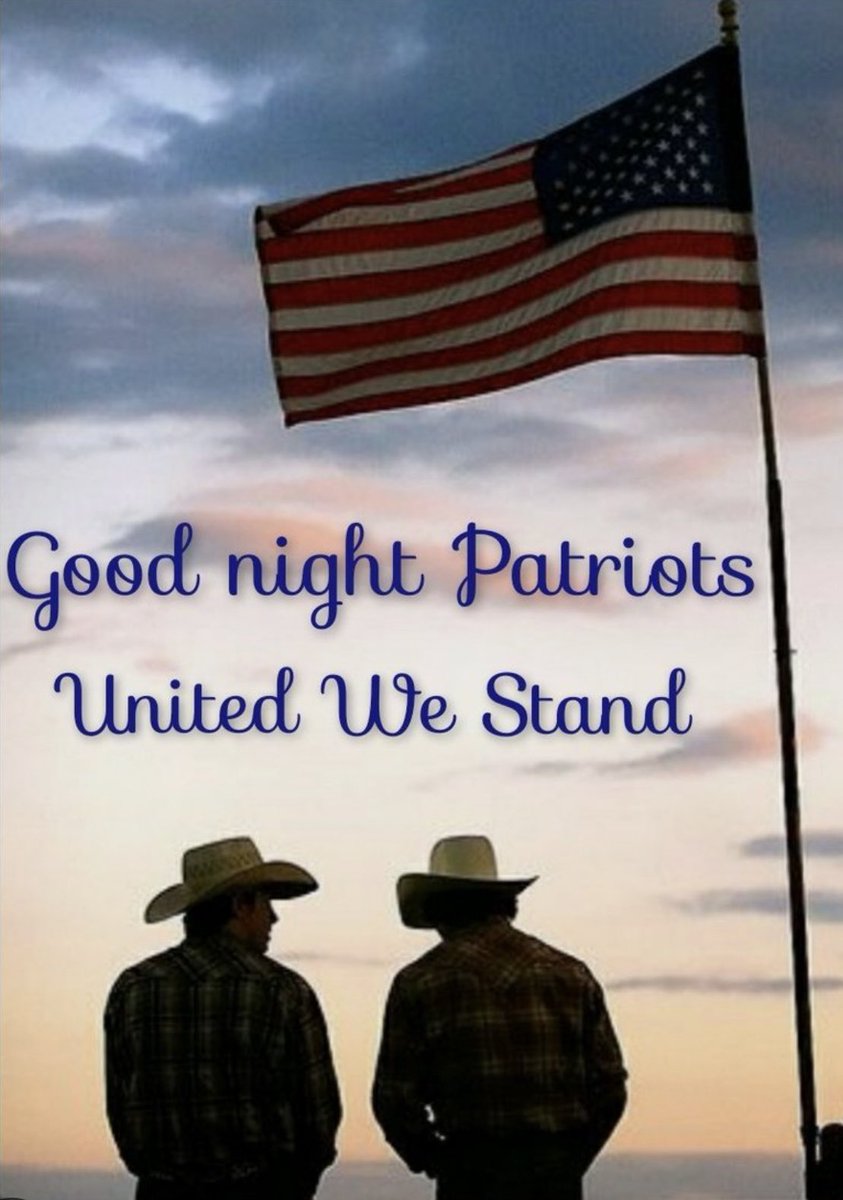 Calling it a night, Patriots. Rest well Trump and all of us will get through this.
