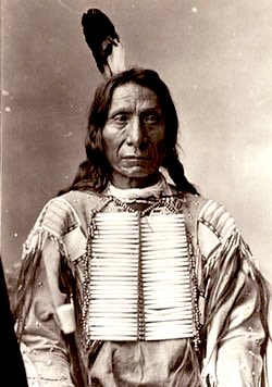“I am poor and naked, but I am the chief of the nation. We do not want riches but we do want to train our children right. Riches would do us no good. We could not take them with us to the other world. We do not want riches. We want love and peace.” – Chief Red Cloud, Maȟpíya