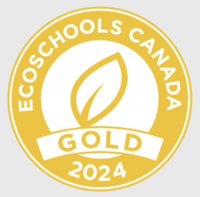 Our amazing school did it again! We achieved GOLD certification through @EcoSchoolsCAN ! Thank you to all of our staff and students for supporting our initiatives and help make a difference. So proud of our small but mighty school and Eco Team ❤️🌎🌳 @SPCSSFalcons @alcdsb