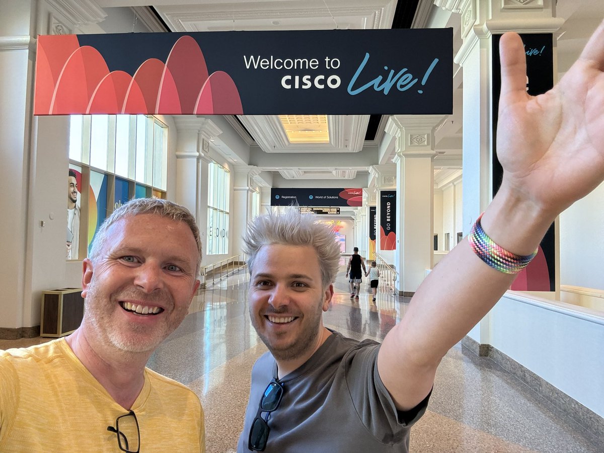 First <a href="/CiscoCommunity/">Cisco Community</a> <a href="/LearningatCisco/">Learn with Cisco</a> VIP Meetup before #CiscoLive