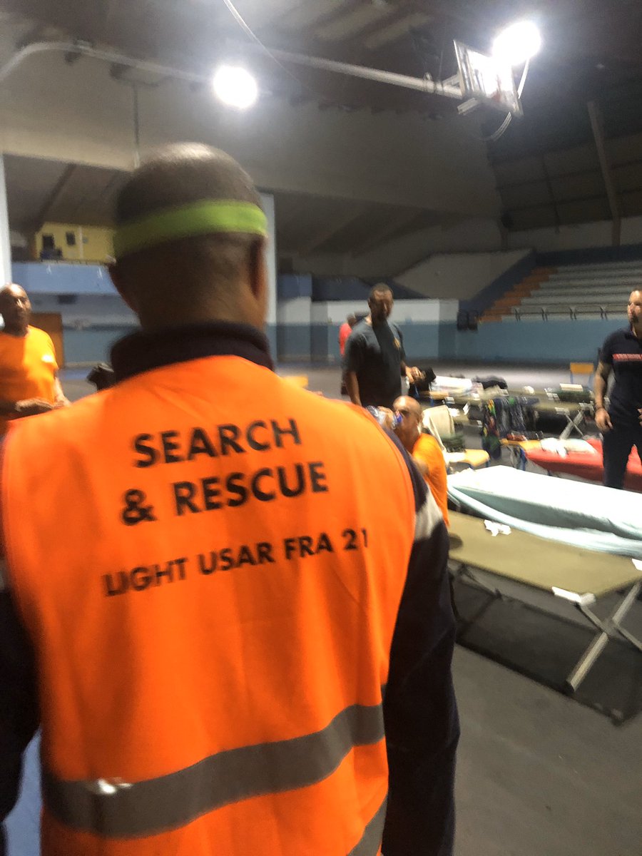 Aux côtés de l’équipe #USAR FRA21 du <a href="/Sdis972/">Sapeurs-Pompiers de Martinique (972)</a> engagée depuis ce matin pour un exercice avec les <a href="/FAA_Officiel/">Forces armées aux Antilles</a>. 
Après une projection par bateau, plusieurs manœuvres de sauvetage déblaiement programmées jusqu’à demain matin.