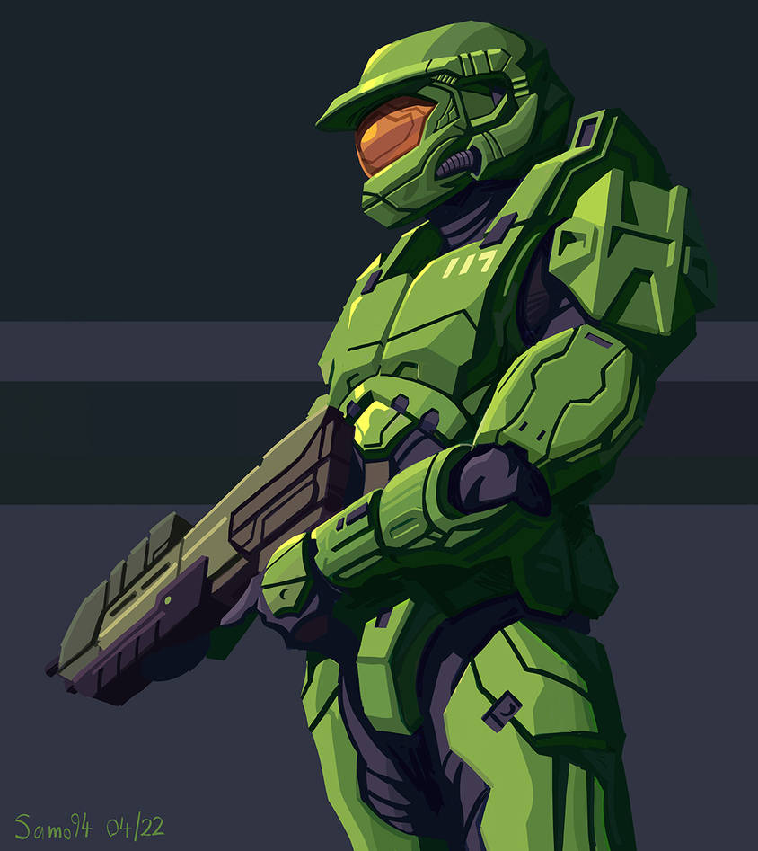 SamoArt94's tweet photo. Was going crazy with hardshapes once again, trying not to blend anything, always pretty fun to work like this - 2022
#halo #haloart #halomasterchief #hardshapes #fanart https://t.co/JY8seHCDAP