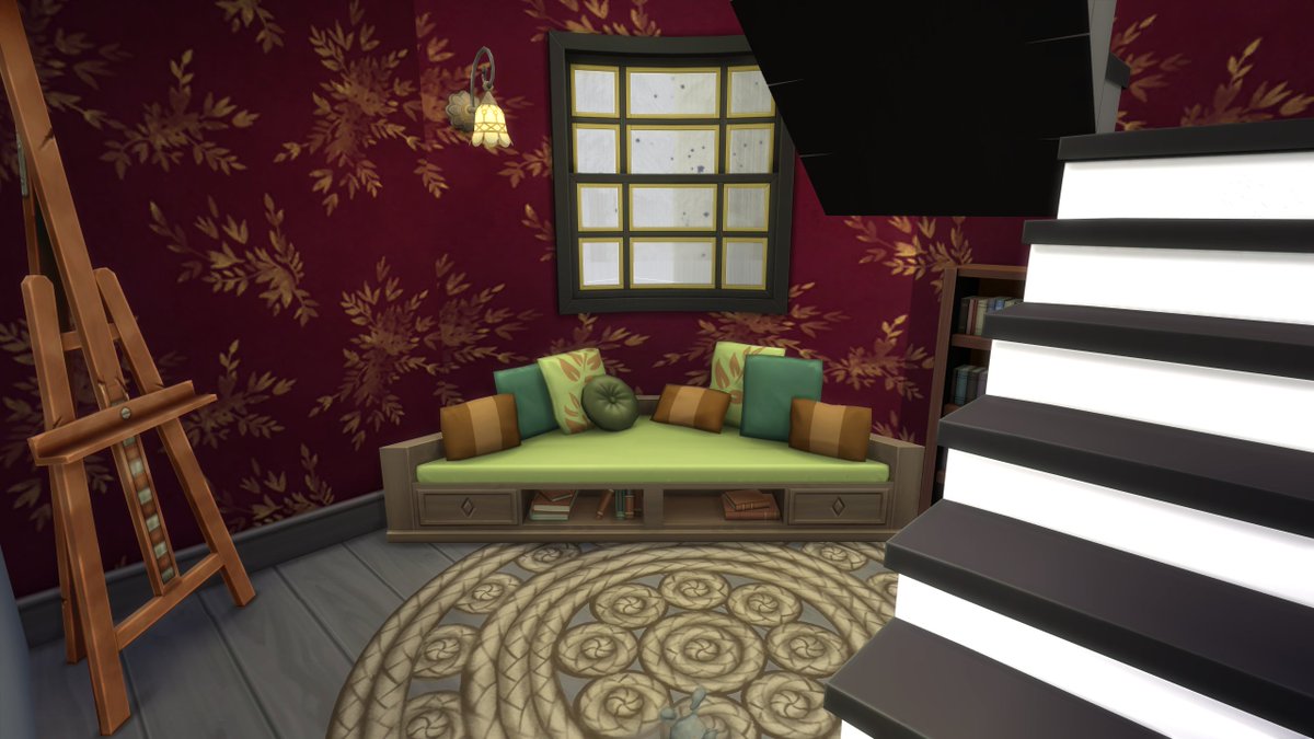 sims_six's tweet image. My favorite rooms in this build! What do you think? #ShowMeYourBuilds #Sims4 #TheSims #TheSims4