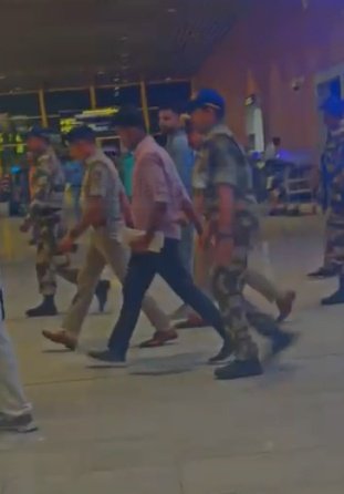 aniruddh55025's tweet image. आरोपी रेवान्ना गिरफ्तार  #प्रज्ज्वल_bjp #areested #good_day #todosconjadue