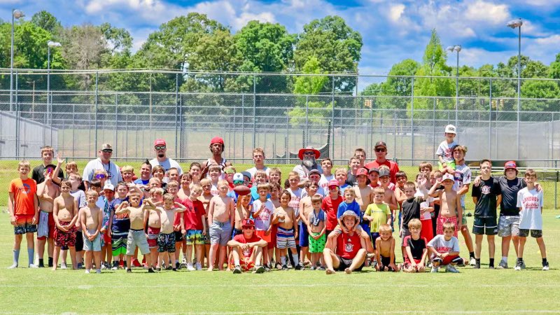We had a great time with this group for 2024 Landrum Youth Football Camp. #FutureCardinals #TheLand <a href="/LandrumHS/">Landrum High School</a> <a href="/LHSFlynn/">Kegan Flynn</a> <a href="/spartanburgone/">Spartanburg One</a>
