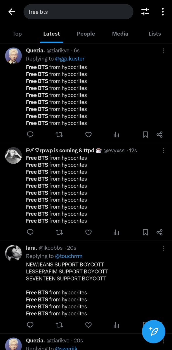 They're trying to trend again. Let's help them out. 

Free BTS from Scooter Braun #SpeakYourselfBTS #HybeDivestFromZionism