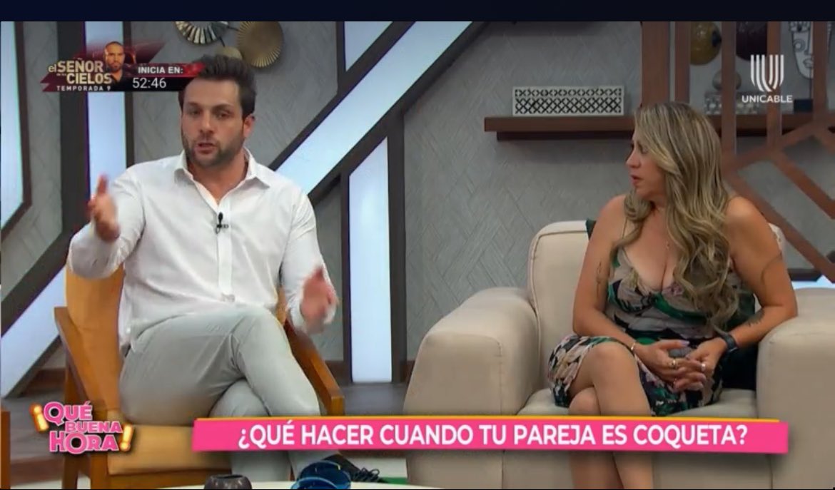 Yo si le creo Nicola se nota que cuando está enamorado en pareja es bien entregado 

#Escuchandosabemosmas 

Por algo lleva 8 años soltero