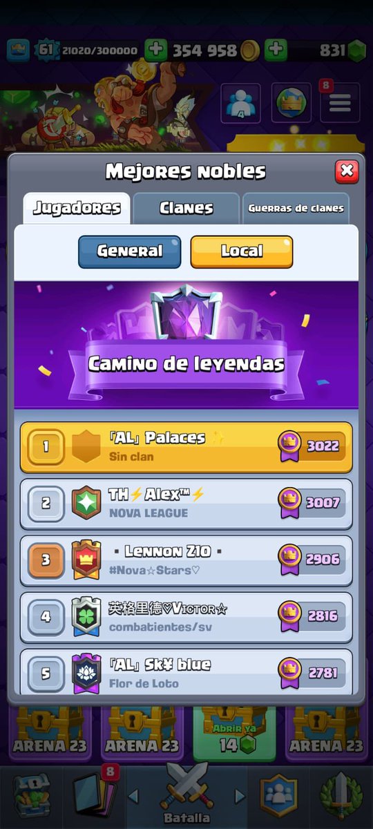 Algo tarde, pero 3k en este asqueroso meta y Top 1 🇵🇪

Like + Rt + Follow = Friend Link 🤝