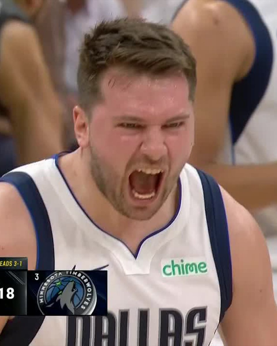 SportsCenter's tweet image. LUKA CAME OUT ON FIRE 🔥

20 points on 8-10 FG in just the FIRST quarter 😱