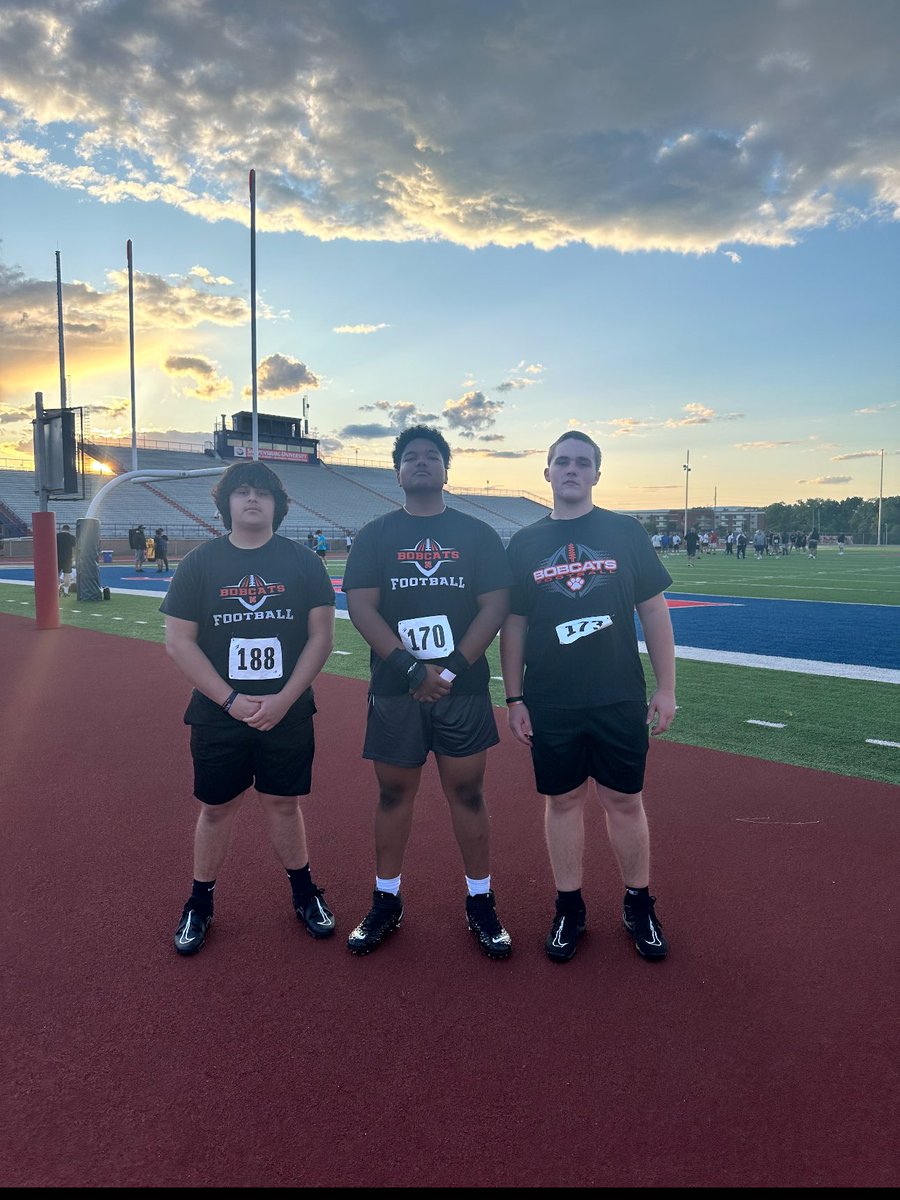 Had a great time @ShipFootball camp today! Thank you for the opportunity to come and compete @MCBDCLB @CoachScottOL1 @CoachMACshipU @CoachKerr1 @AFL_YorkPA @thefactorybma @RussellStoner24 @NEBobcatsFB @coachpoulson