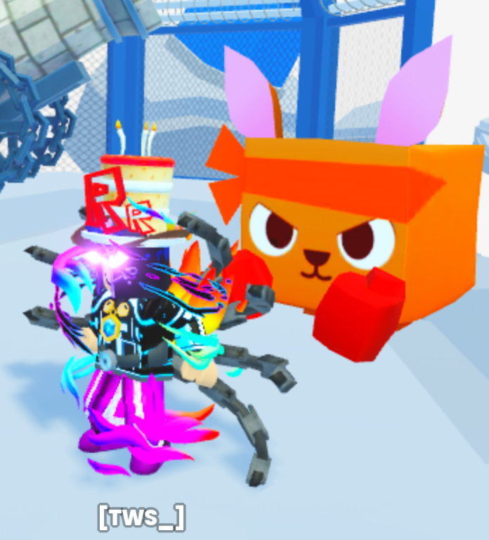 I’ve come to the conclusion that I’m going to Give away my only huge in ps99!! Under 1 circumstance
this gets atleast 30 entries!

Requirements:
Like❤️&amp; Retweet ♻️
Follow  <a href="/PixelSmasher123/">PixelSmq</a> and  <a href="/Rocky_Reaper/">Rocky</a> for no reason (you can still join rocky)
Winners on monday/tuesday
GL!