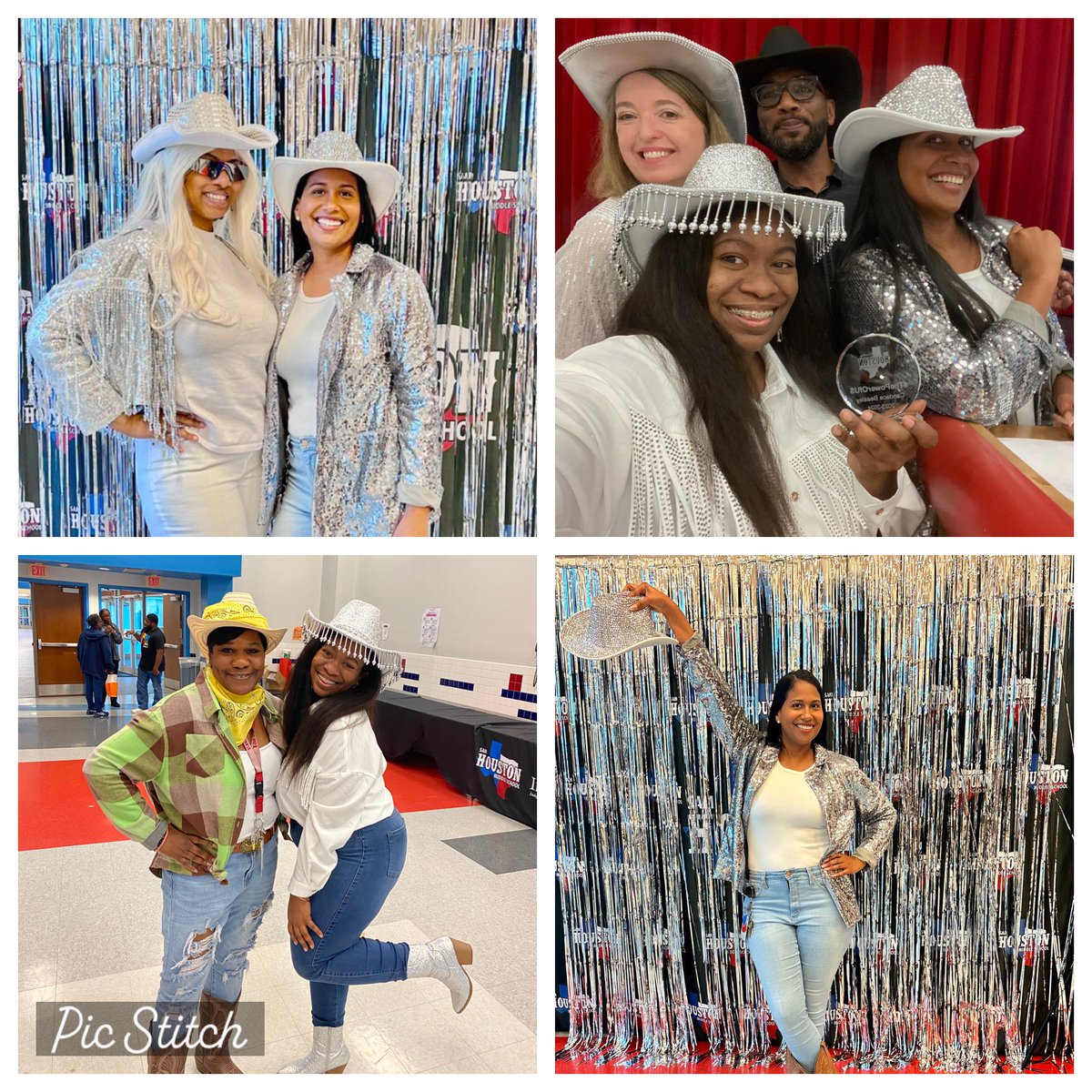 Ktarver2's tweet image. 🌶️ From the chilly cook-off to the Texan-themed department competition, 🍗 BBQ, and Awards 🏆 – it's all about that Texan spirit! 🤠 Wrapping up the year with gratitude and excitement! Blessed to have the best team! @SamhoustonMS #ItsATexanThing #EOYCelebration
