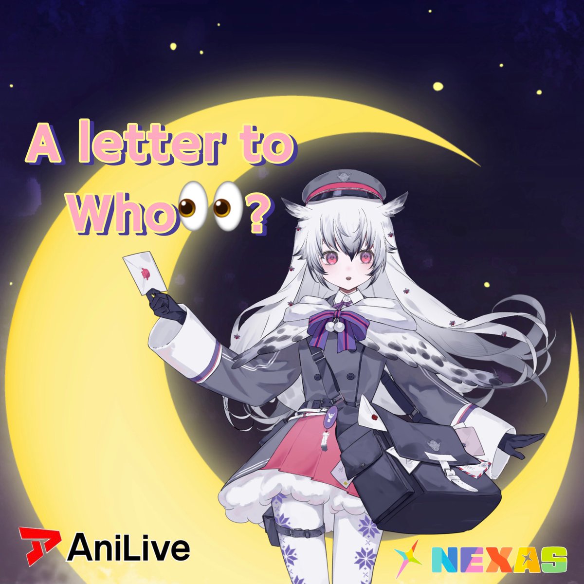 LETTER STREAM OPEN NOWWWW

Who are we making a letter to~? 
Join us on @AniLive_app and find out!!

See you there~
#OdetteIsMyLetter #NEXAS #AniLive