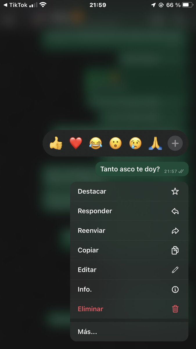 Ya no entiendo que le pasa y me hace dudar a mi de todo y nunca hay una respuesta más que “trank gorda”