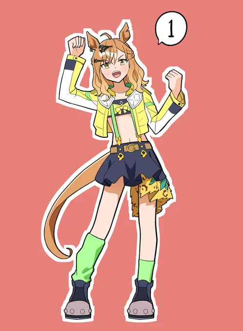 1日目ジャングルポケット#ウマ娘 #ゆう松毎日投稿チャレンジ 