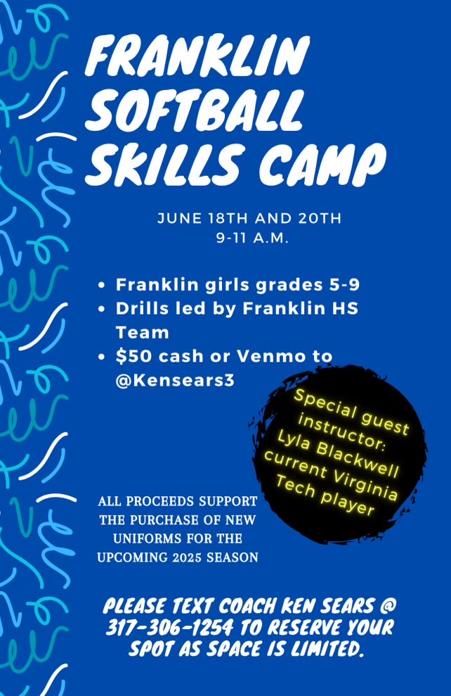 Franklin softball players, see below!