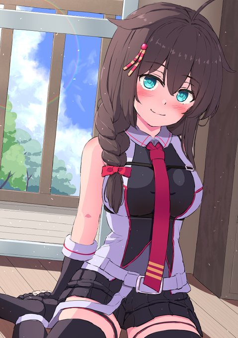 #今月描いた絵を晒そう
艦これです 