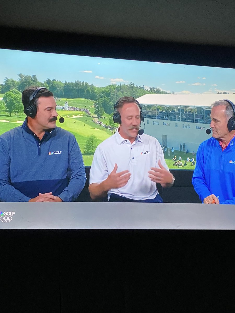 RimTeno's tweet photo. The #Golf Channel has the most Canadian dude ever on the broadcast for the #RBCcanadianOpen https://t.co/qAmwmS4Ine