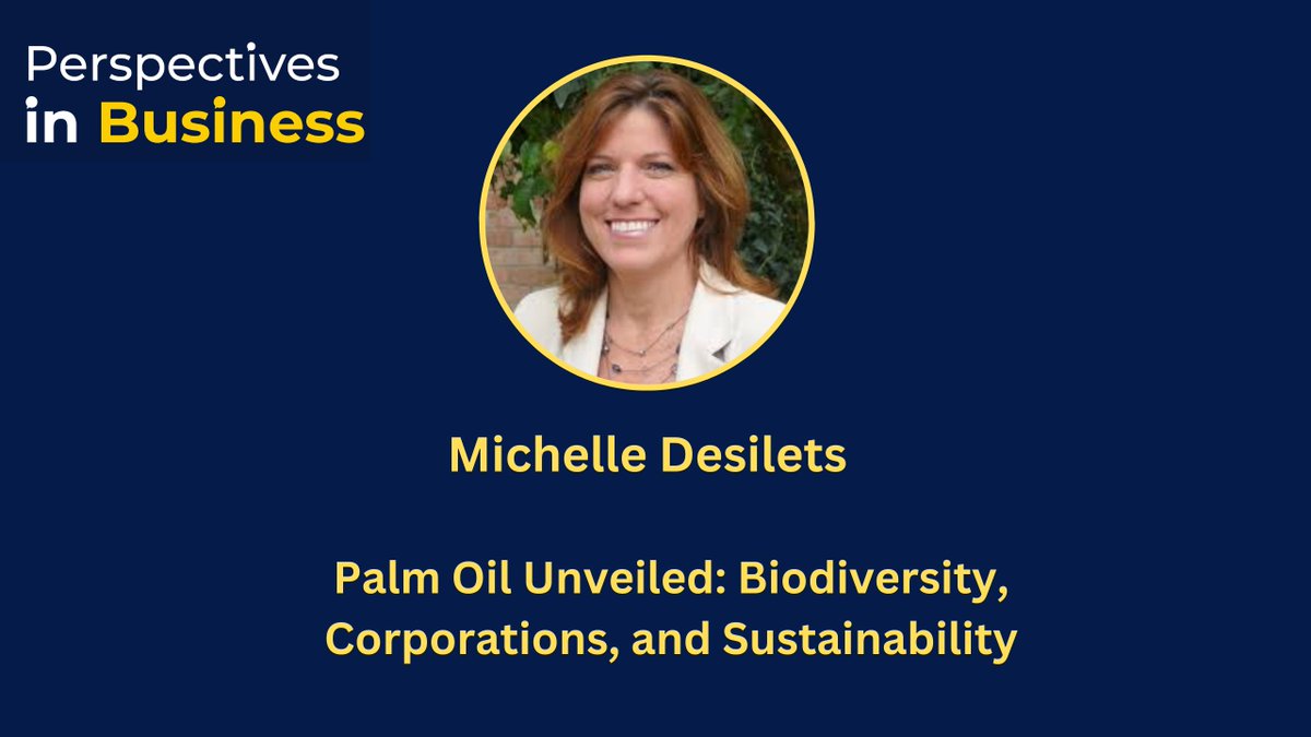 An interesting conversation for @perspectinbiz with Michelle Desilets @orangutans Exec. Director of @orangulandtrust.
We discussed biodiversity, corporations, sustainability, and palm oil. 
▶️open.spotify.com/episode/7eYl0A…
#PalmOil #Commodities #sustainability #orangutans #biodiversity